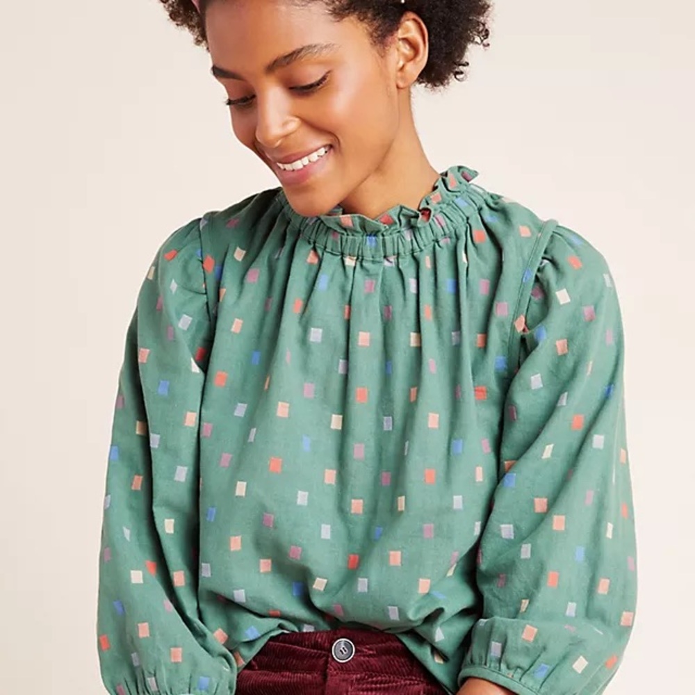 Anthropologie RO&DE Isabetta Blouse
